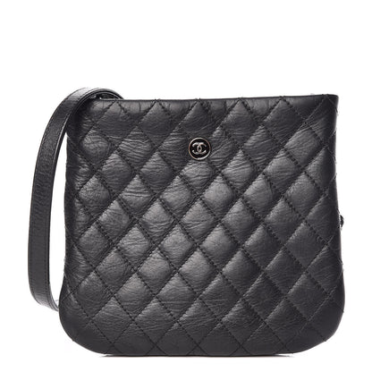 Chanel Lambskin Quilted Crossbody Bag Black 1 of 12