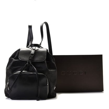 Gucci Nylon Monogram Backpack Black 6 of 11