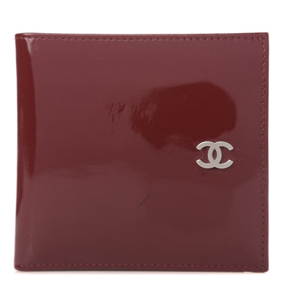 Chanel Patent Bi-Fold Wallet Red 1 of 13