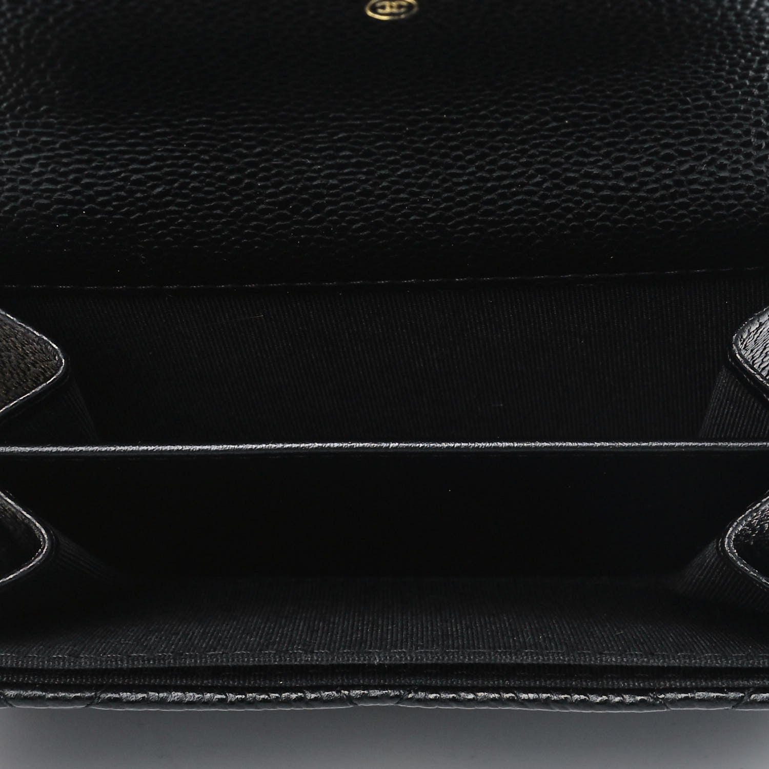 Chanel Caviar Quilted Miss Coco Clutch With Chain Black 4 of 4