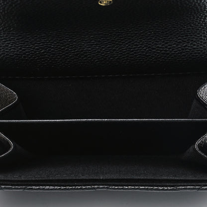 Chanel Caviar Quilted Miss Coco Clutch With Chain Black 4 of 4