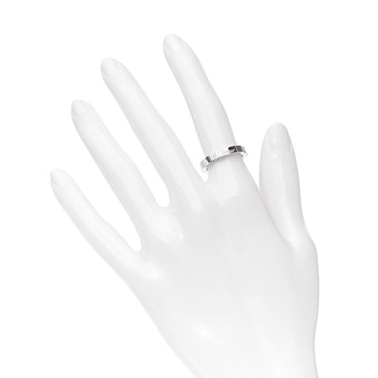 Cartier 18K White Gold Lanieres Ring 49 5 2 of 5