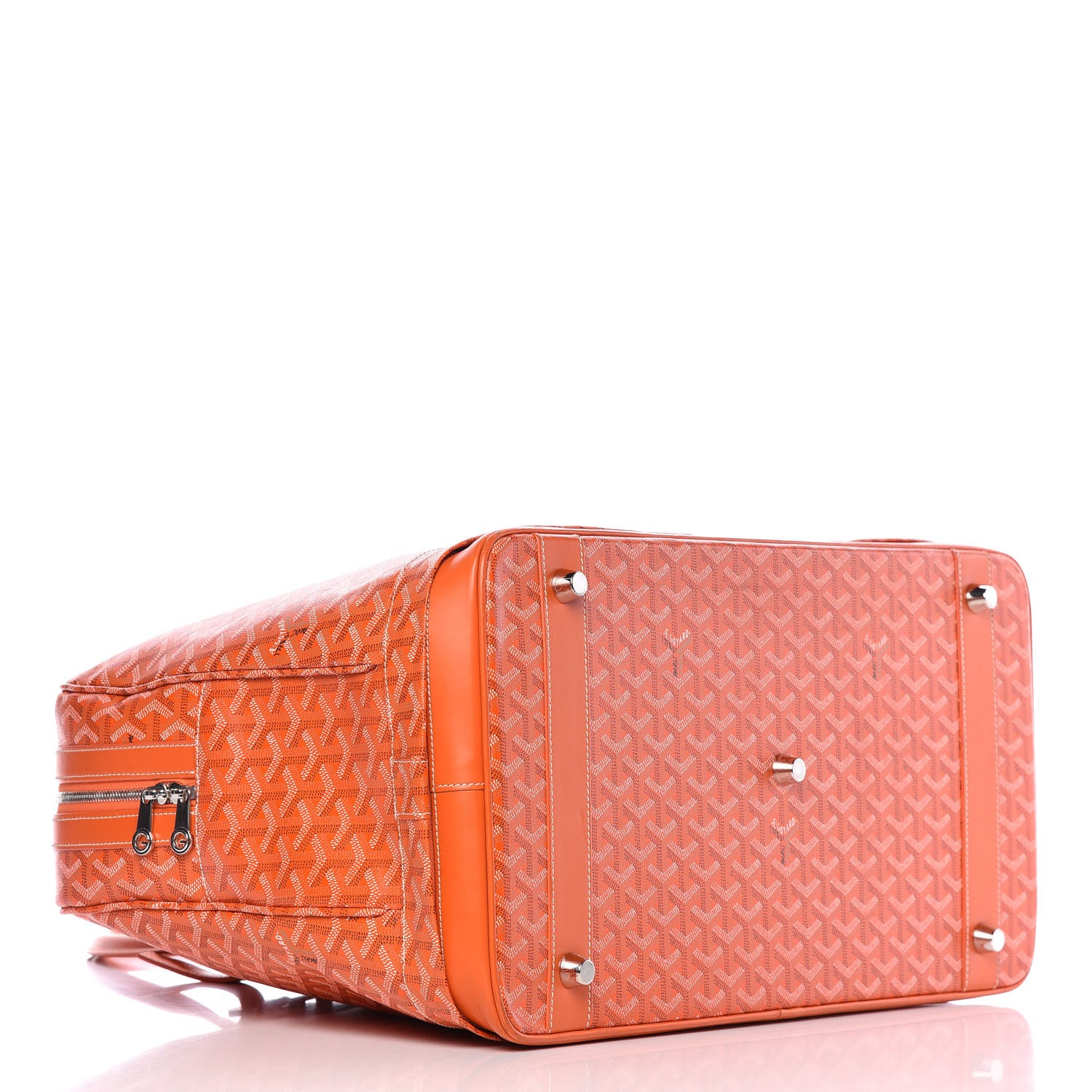 Goyard Goyardine Hotel Du Parc Briefcase Orange 4 of 10
