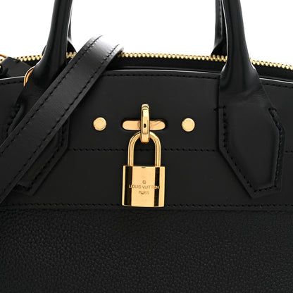 Louis Vuitton Calfskin City Steamer Mini Black 6 of 10