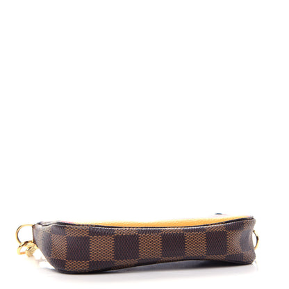 Louis Vuitton Damier Ebene 2015 Christmas Animation Mini Pochette Accessories 4 of 10