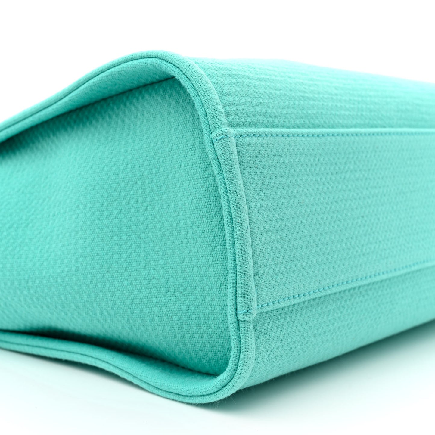 Mixed Fibers Small Deauville Tote Turquoise