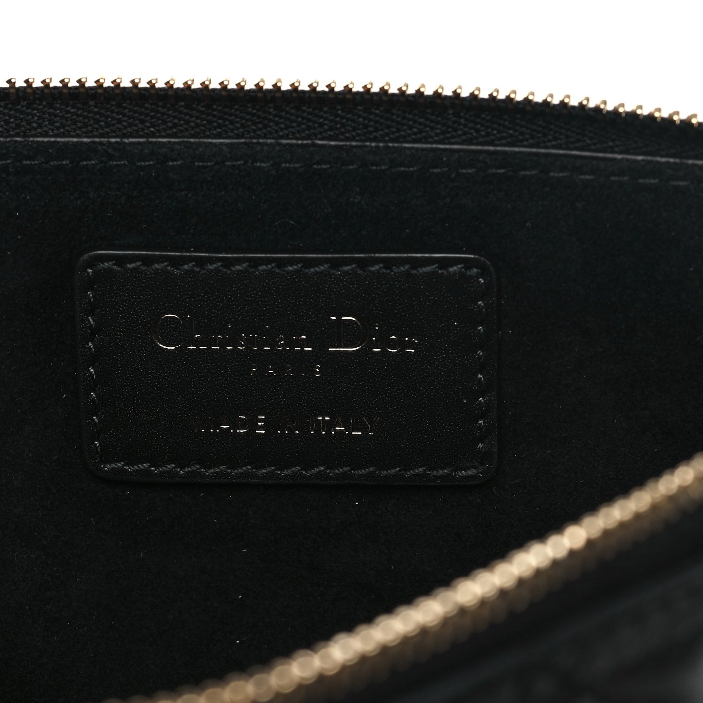 Calfskin Macrocannage Large Toujours Black