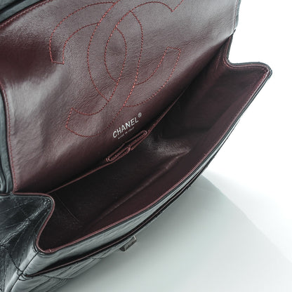 Chanel Aged Calfskin Quilted 2.55 Reissue 227 Flap Black 7 of 8
