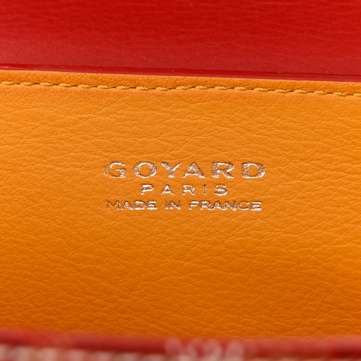 Goyardine Saigon Mini Red