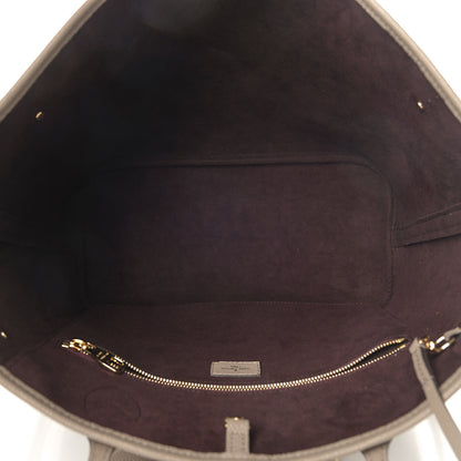 Louis Vuitton Empreinte Monogram Giant Neverfull MM Tourterelle 5 of 5