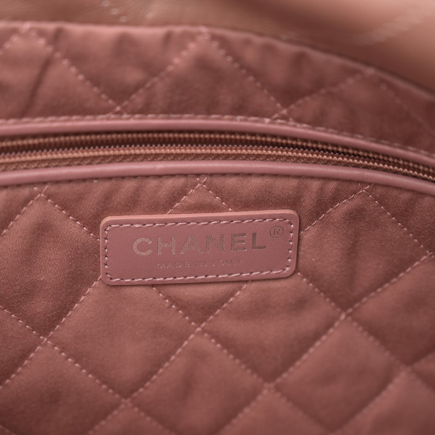 Chanel Metallic Calfskin Quilted Small Chanel 22 Pink 7 of 12