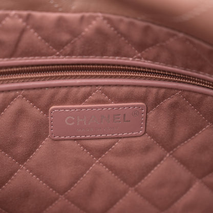 Chanel Metallic Calfskin Quilted Small Chanel 22 Pink 7 of 12