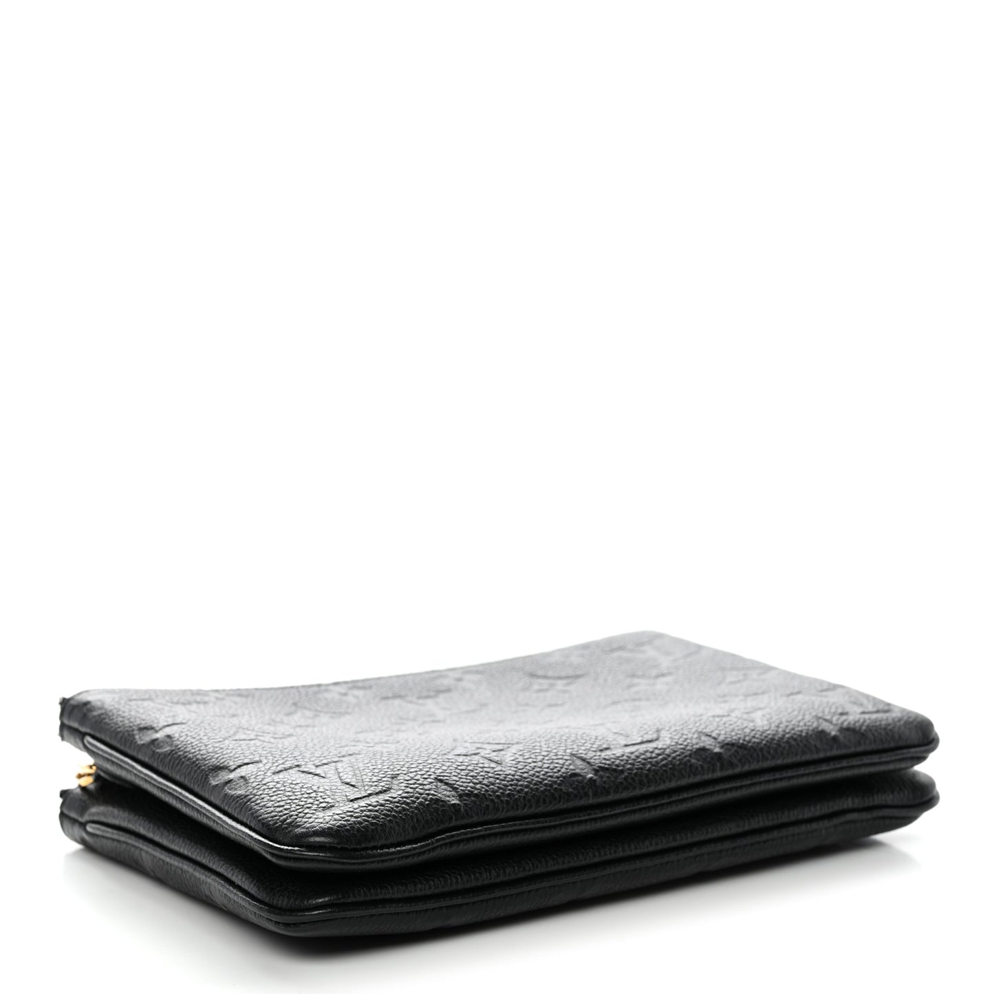 Empreinte Double Zip Pochette Black