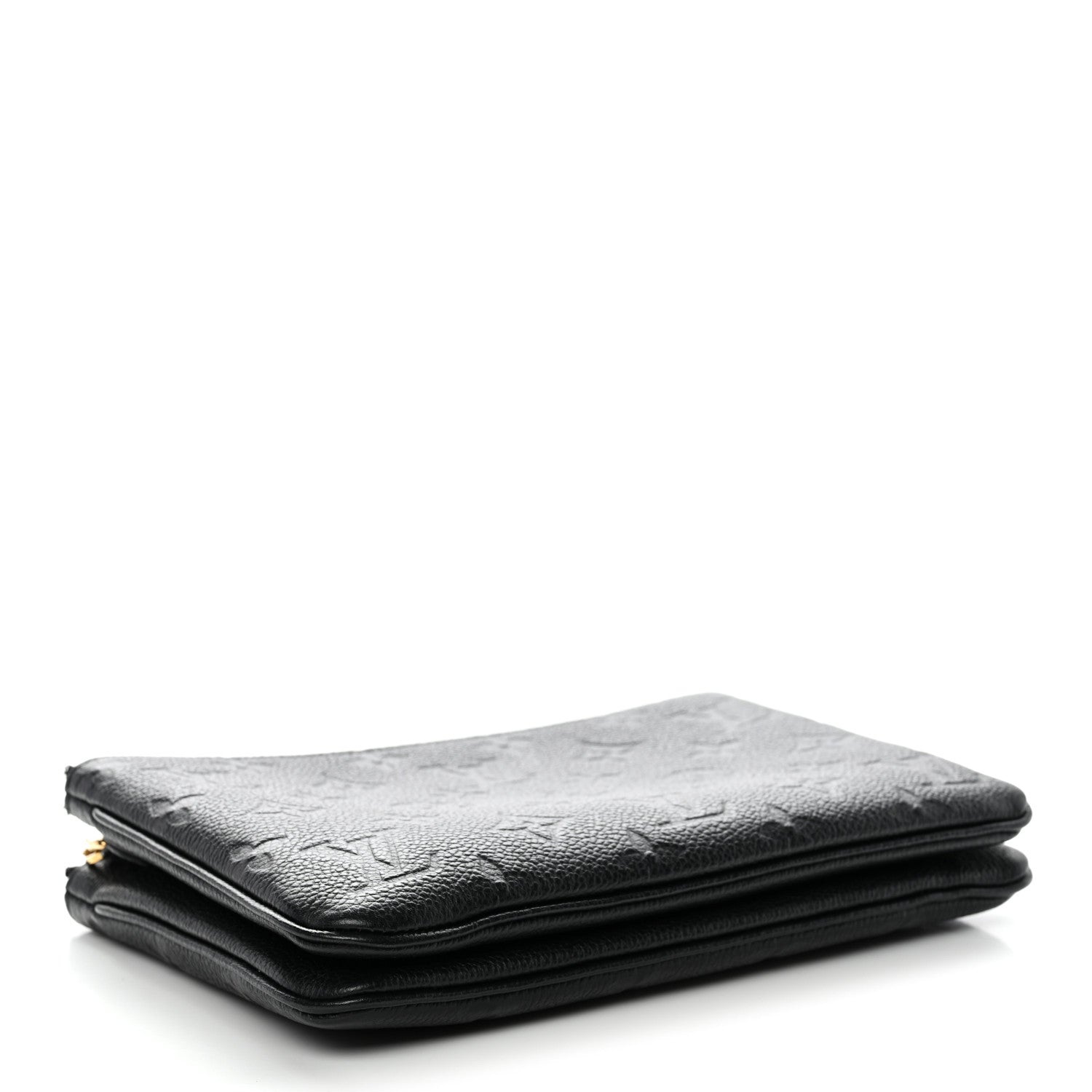 Louis Vuitton Empreinte Double Zip Pochette Black 4 of 10