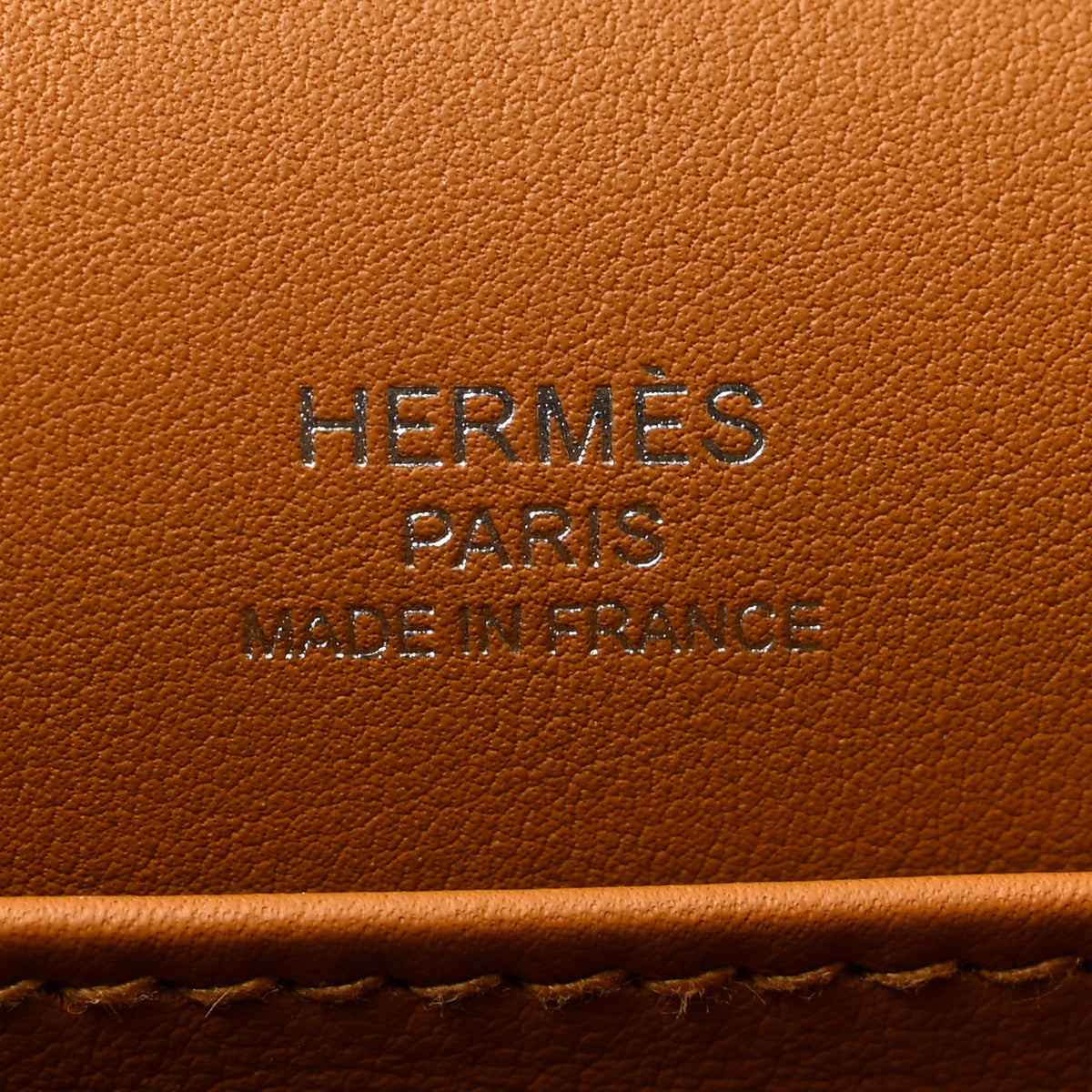Hermes Chevre Mysore Geta Caramel 6 of 12