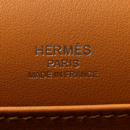 Hermes Chevre Mysore Geta Caramel 6 of 12
