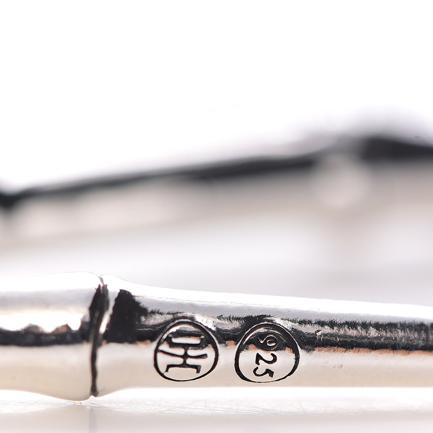 Sterling Silver Batu Bamboo Drop Earrings