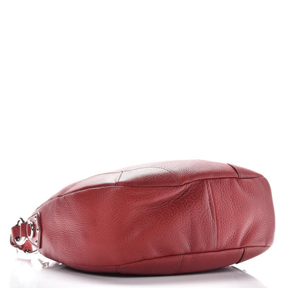 Prada Vitello Daino Sacca Hobo Rubino 4 of 11