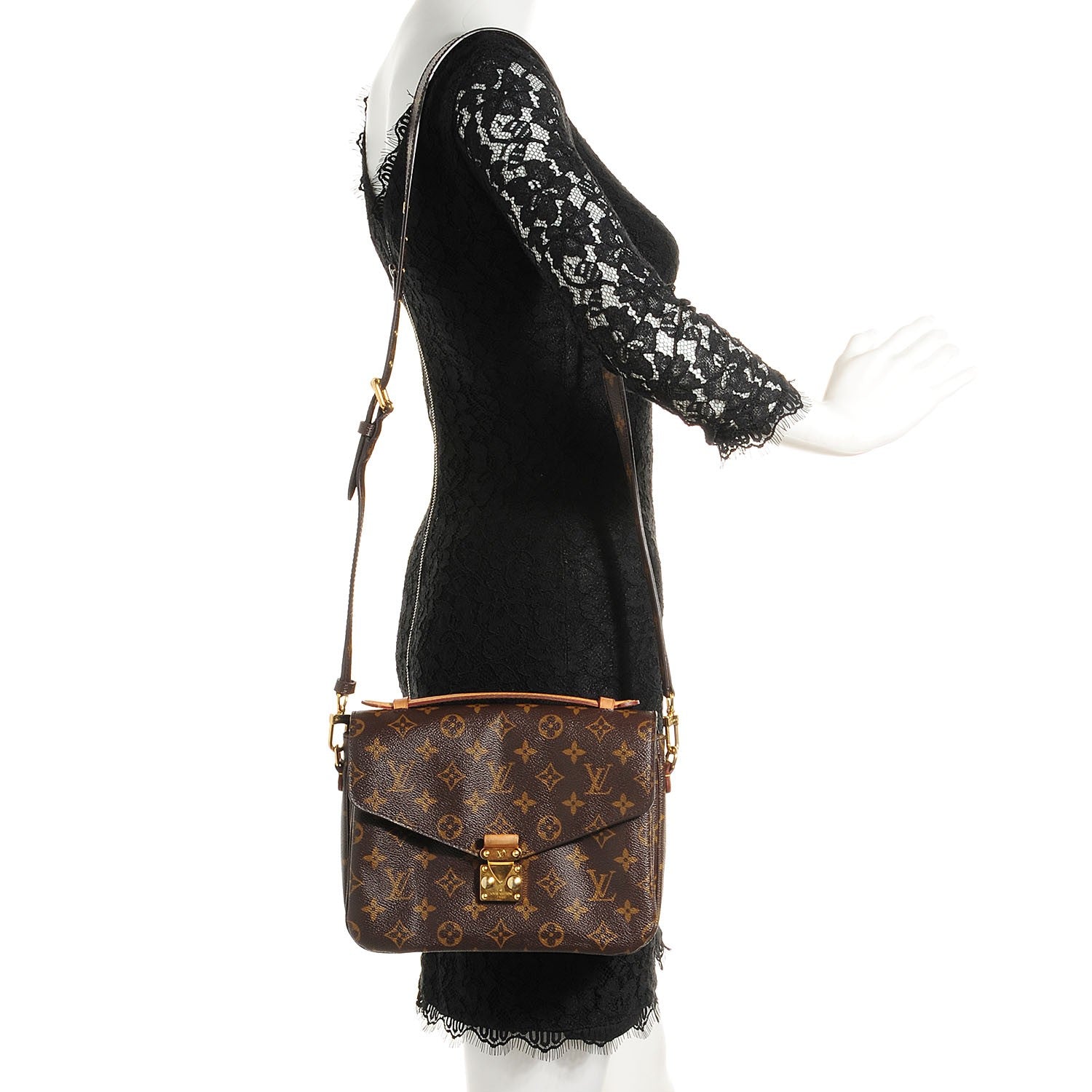 Louis Vuitton Monogram Pochette Metis 2 of 7