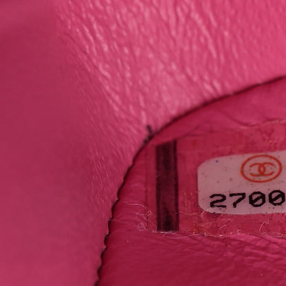 Chanel Caviar Quilted Medium Double Flap Dark Pink 7 of 10