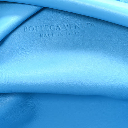 Bottega Veneta Smooth Butter Calf The Pouch Oversized Clutch Swimming Pool 6 of 7