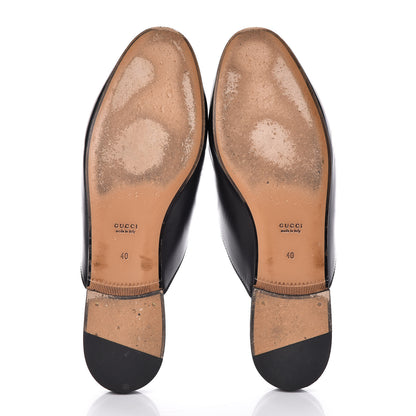 Gucci Calfskin Womens Princetown Slippers 40 Black 7 of 16