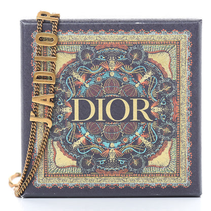 Christian Dior Metal J'Adior Choker Necklace Aged Gold 5 of 5