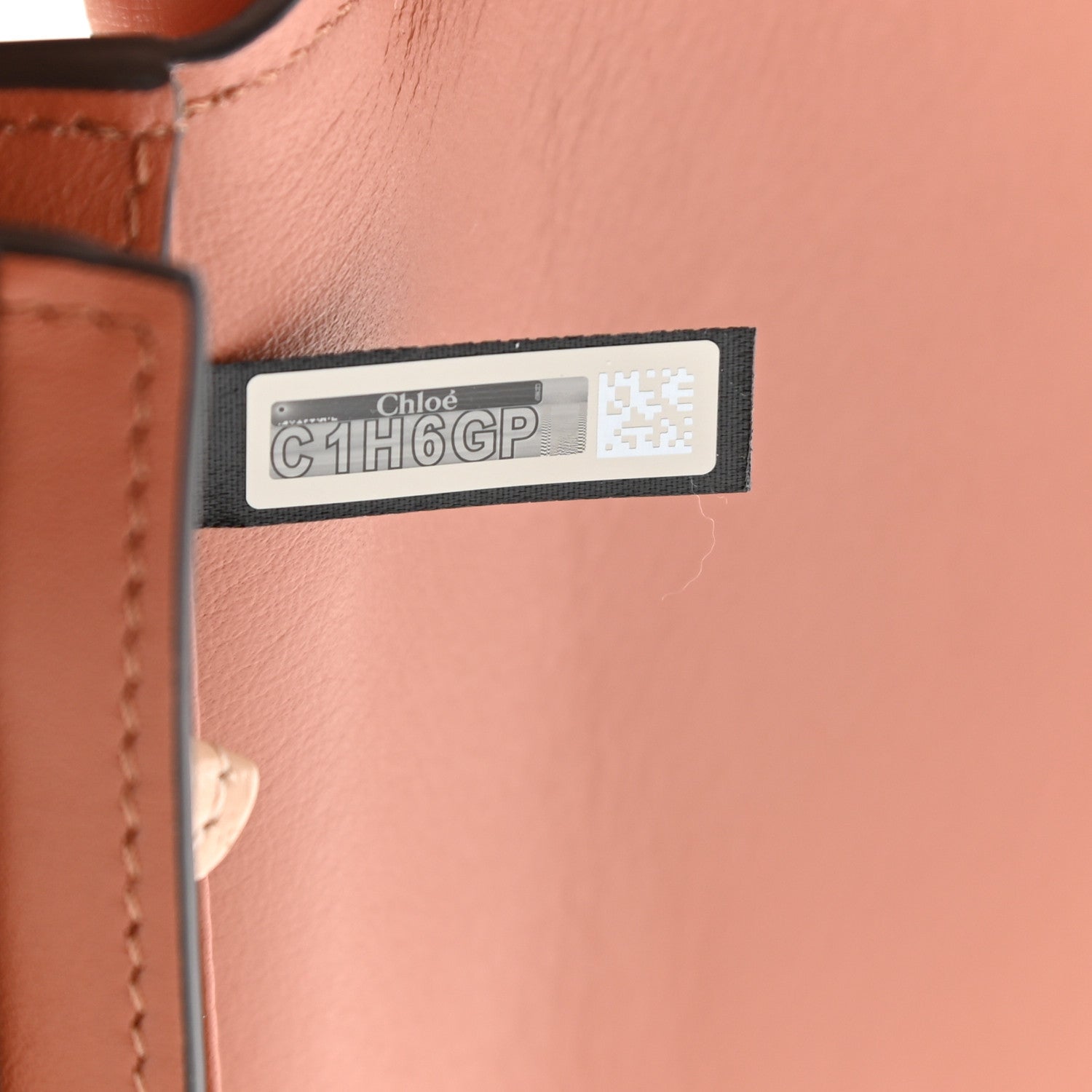 Chloe Calfskin Alphabet Long Wallet Brown 8 of 8