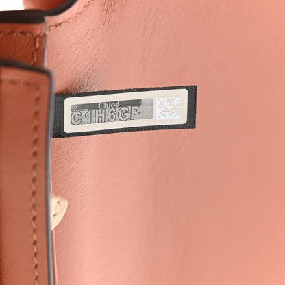 Chloe Calfskin Alphabet Long Wallet Brown 8 of 8