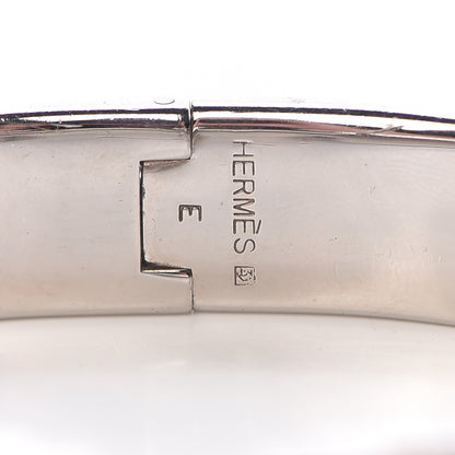Hermes Enamel Narrow Clic Clac H Bracelet PM Red 4 of 5
