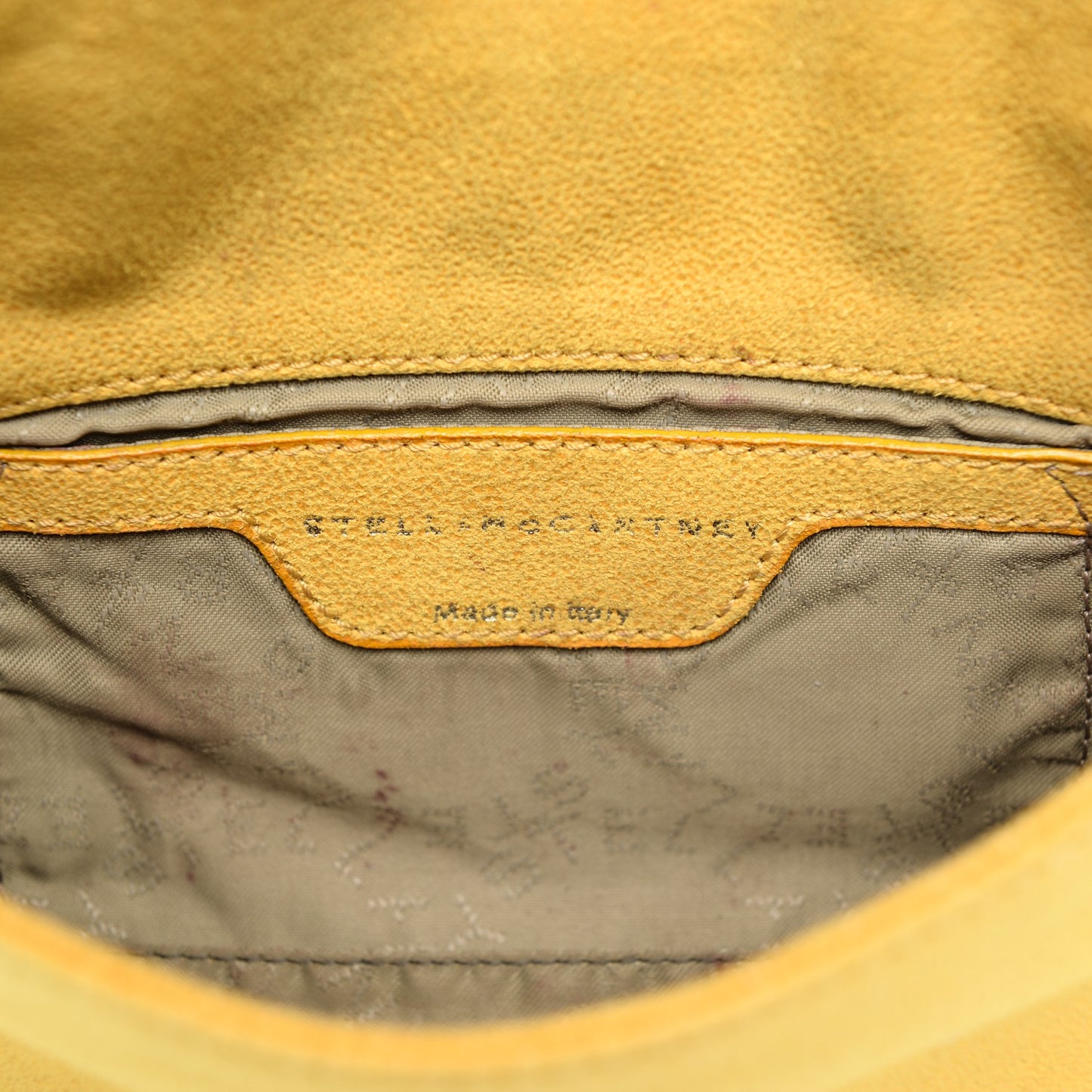Shaggy Deer Falabella Crossbody Bag Yellow