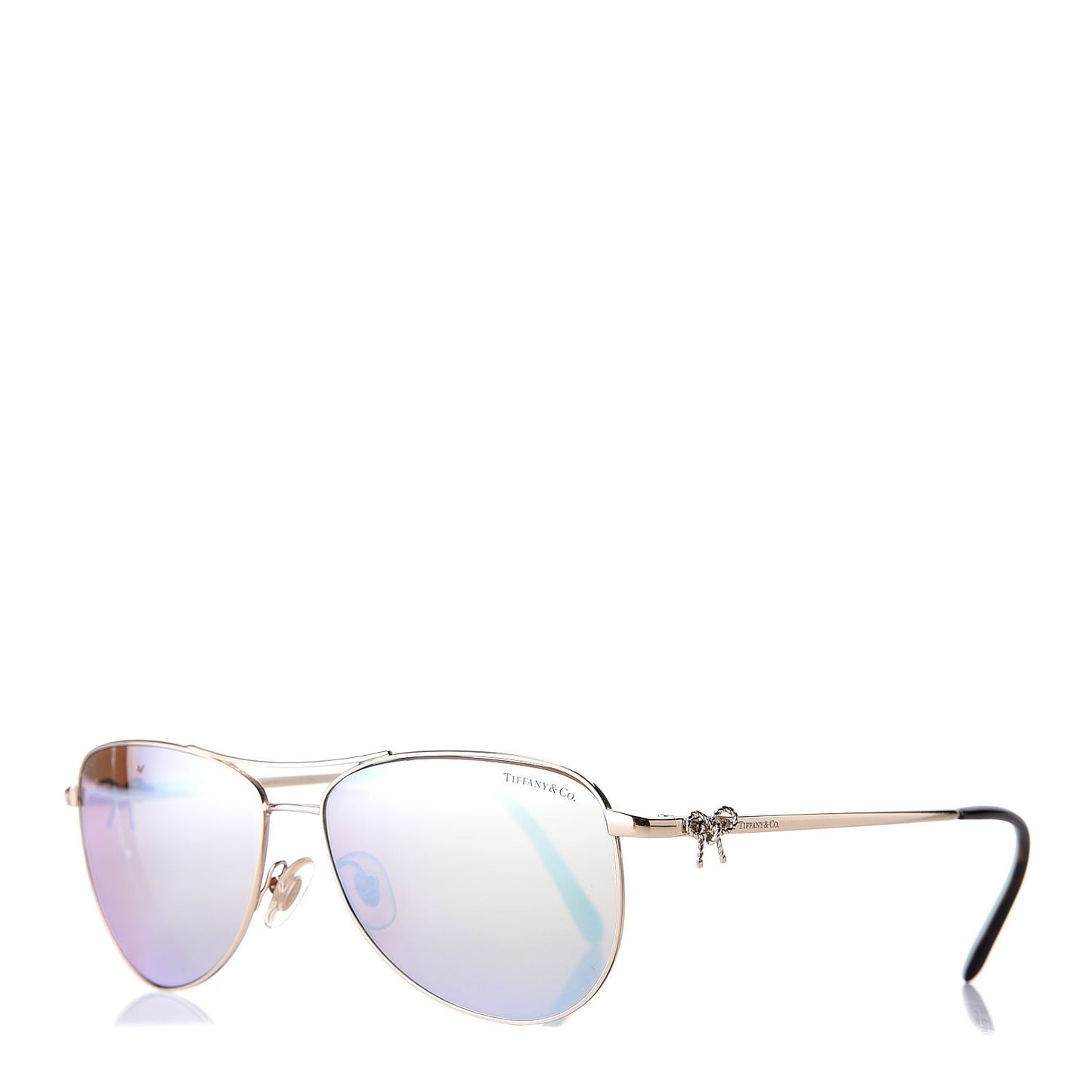 Aviator Twist Bow Sunglasses TF 3044 Gold