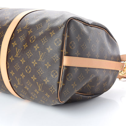 Louis Vuitton Monogram Keepall Bandouliere 50 10 of 10