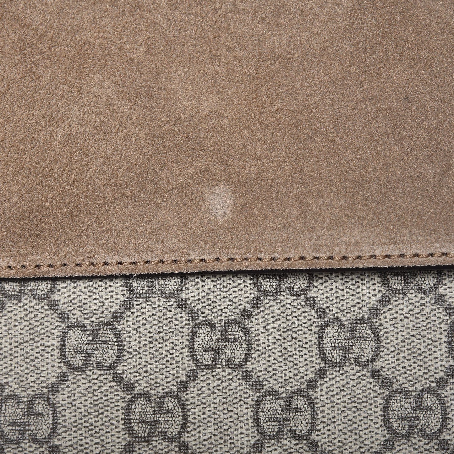 GG Supreme Monogram Small Dionysus Shoulder Bag Taupe
