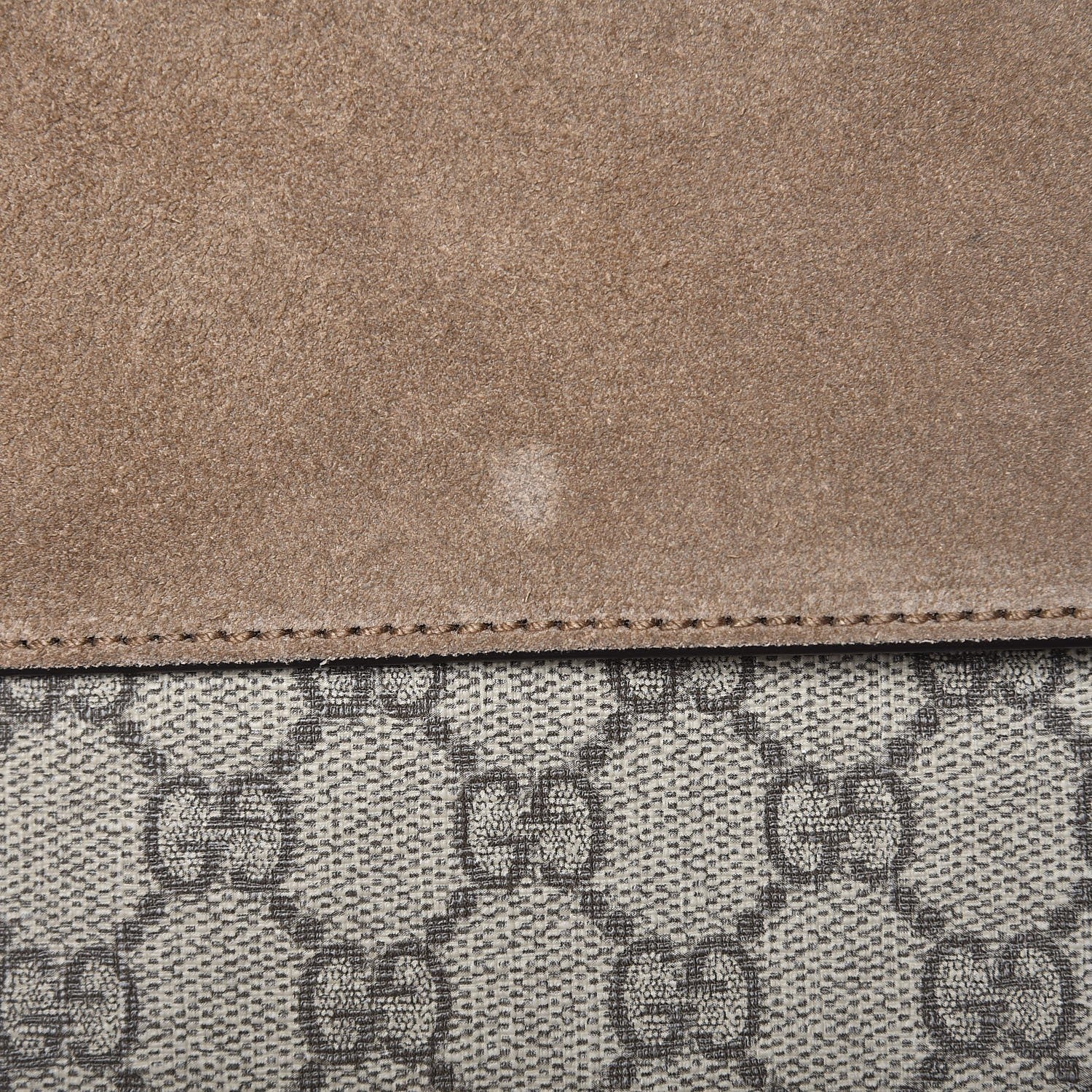 Gucci GG Supreme Monogram Small Dionysus Shoulder Bag Taupe 8 of 10