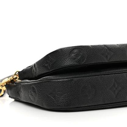 Louis Vuitton Empreinte Monogram Giant Multi Pochette Accessories Black 9 of 11