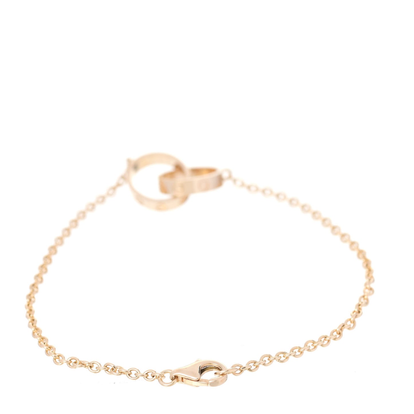 18K Yellow Gold Interlocking LOVE Bracelet