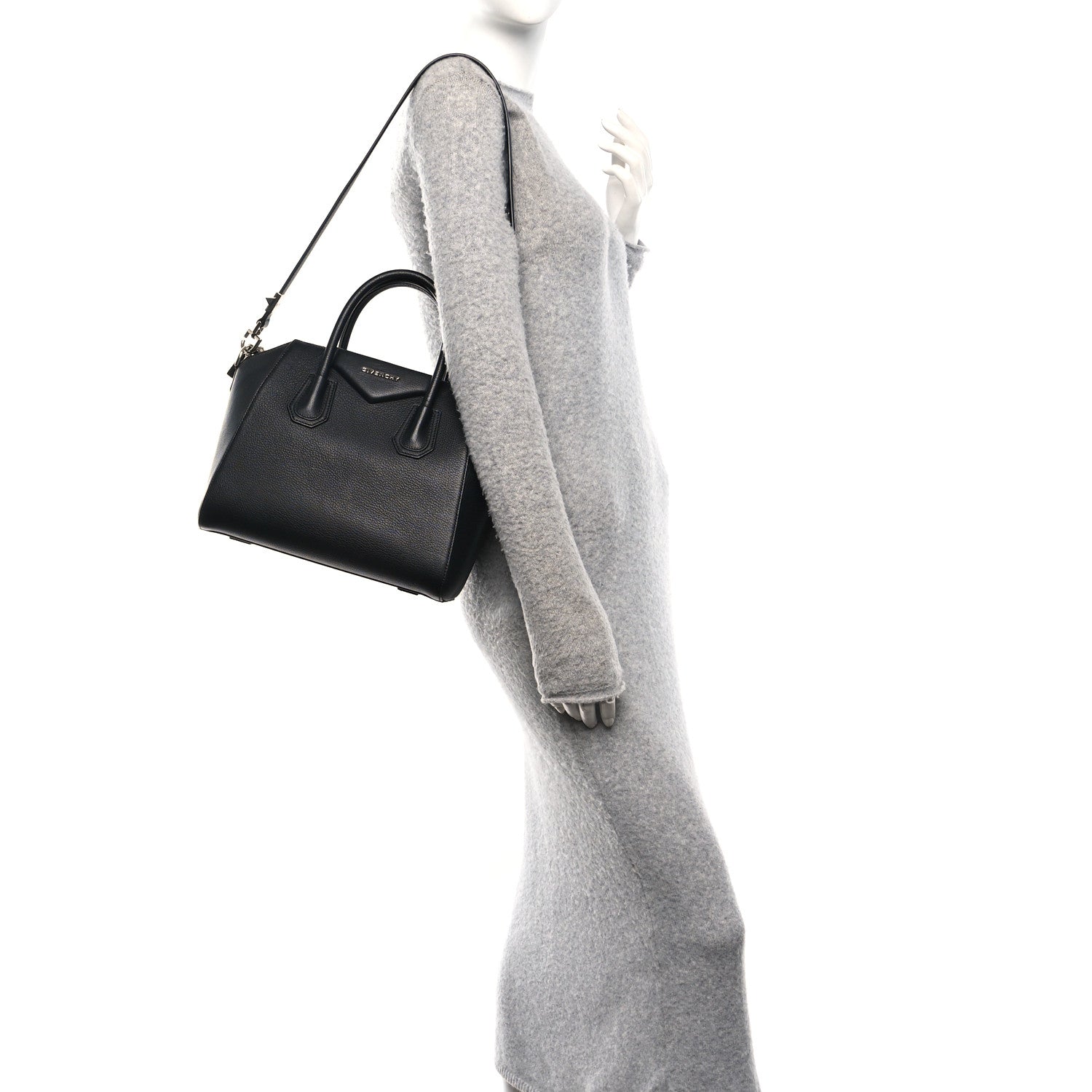 Givenchy Sugar Goatskin Small Antigona Black 2 of 10