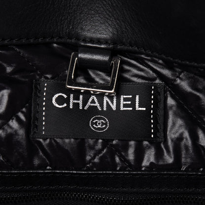 Chanel Terry Cotton CC Beach Tote Towel Set Black 9 of 27