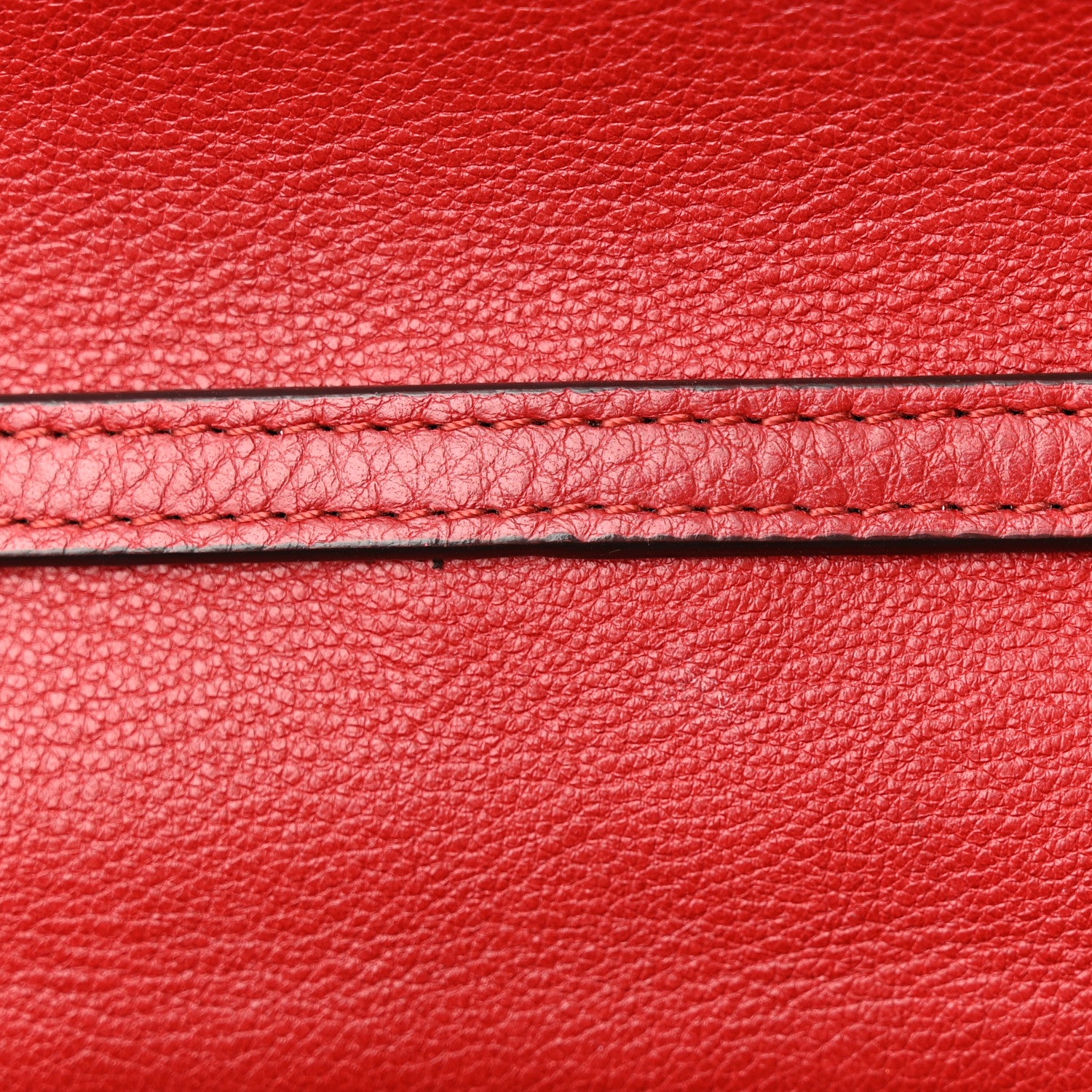 Chloe Calfskin Small Nile Bracelet Minaudiere Bag Dahlia Red 13 of 21