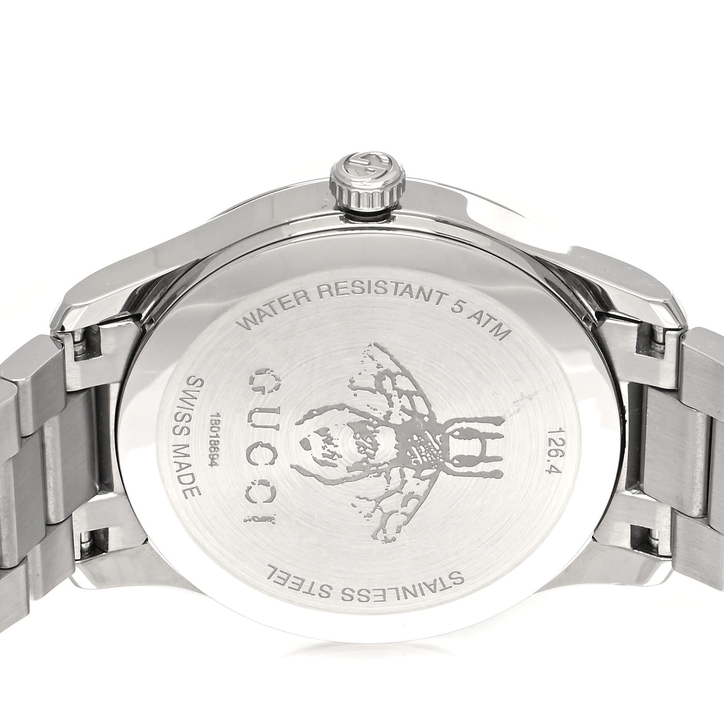 Stainless Steel 38mm G-Timeless Two Tone Bee Quartz Watch