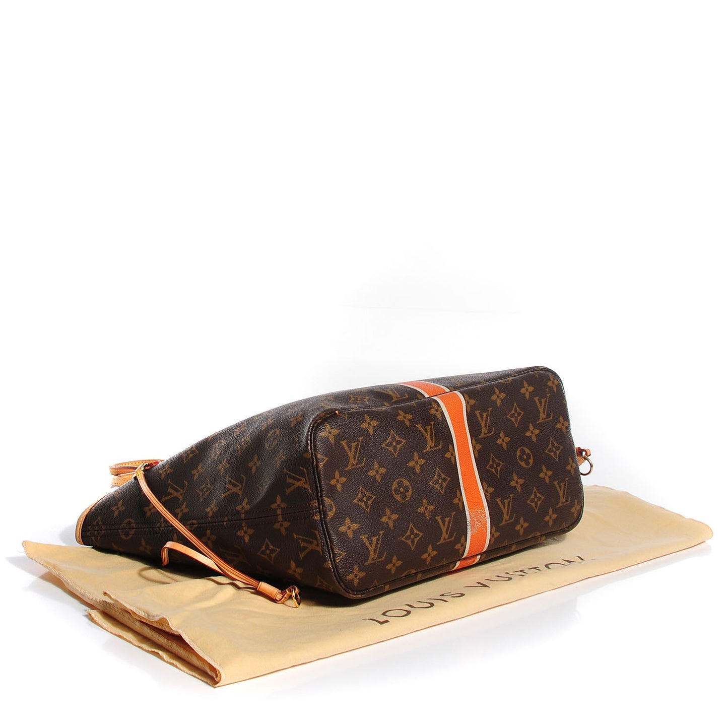 Monogram My LV Heritage Neverfull MM Orange Ivory