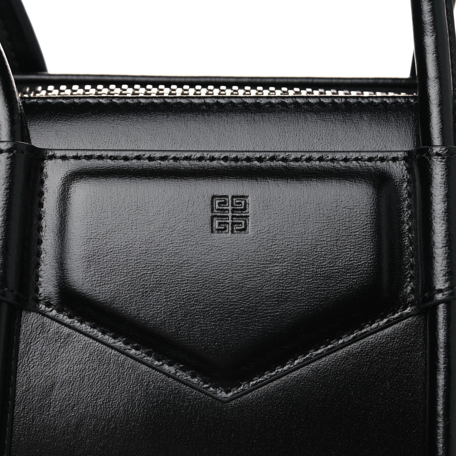 Givenchy Box Calfskin Medium Lock Antigona Black 8 of 13