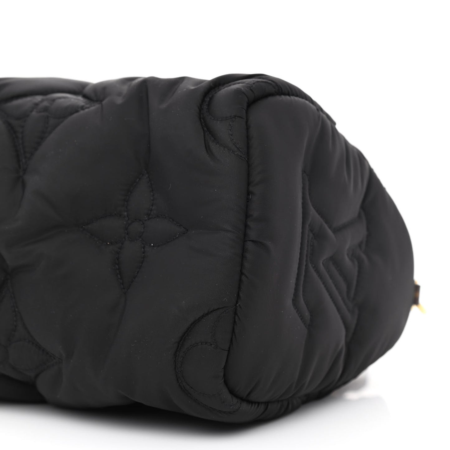 Econyl Mini Monogram Pillow Speedy Bandouliere 25 Black