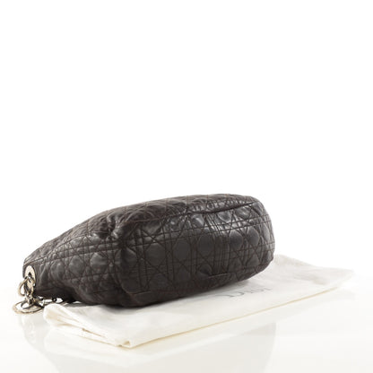Christian Dior Lambskin Cannage Large Dior Soft Hobo Brown 4 of 7