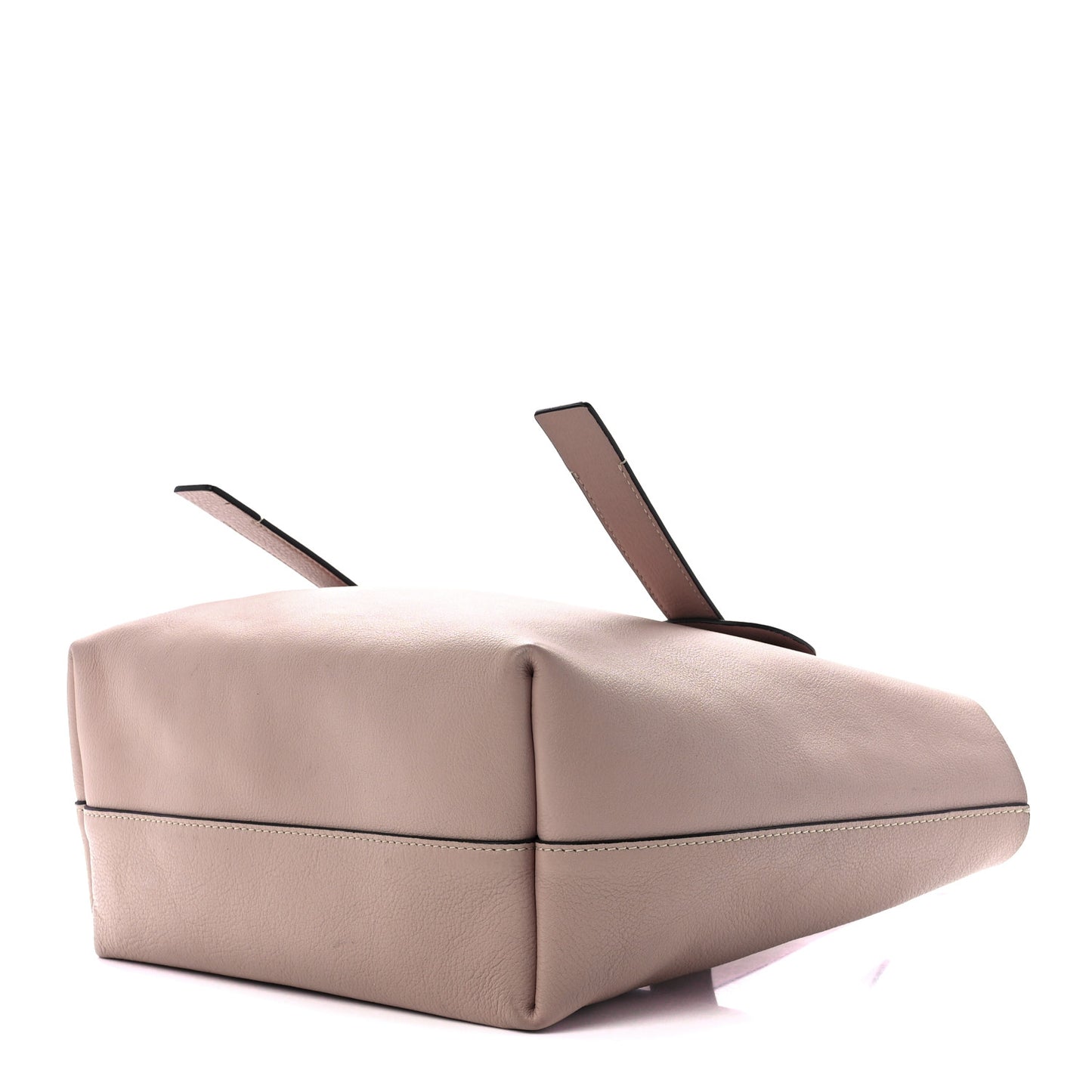 Small Grain Smooth Calfskin Medium Darryl Tote Cement Pink