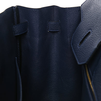 Hermes Togo Birkin 35 Bleu Nuit 6 of 14