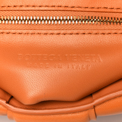 Bottega Veneta Lambskin Maxi Intreccio Padded Chain Cassette Crossbody Bag Clay 6 of 11