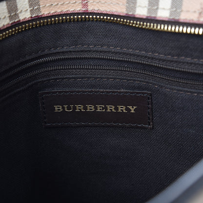 Burberry Haymarket Check Medium Regent Tote Chocolate 6 of 20