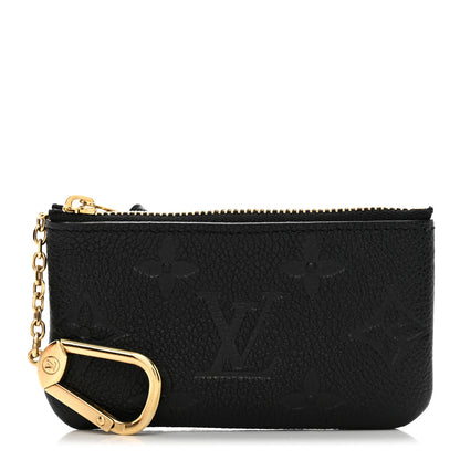 Louis Vuitton Empreinte Monogram Giant Key Pouch Black 1 of 9